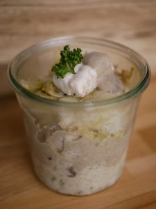 merlu risotto champignons